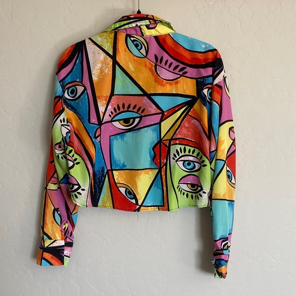 Live 4 Truth Multicolor Abstract Shirt - Picture 4 of 5